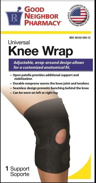 knee wrap park circle