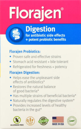 Florajen Detailed Label