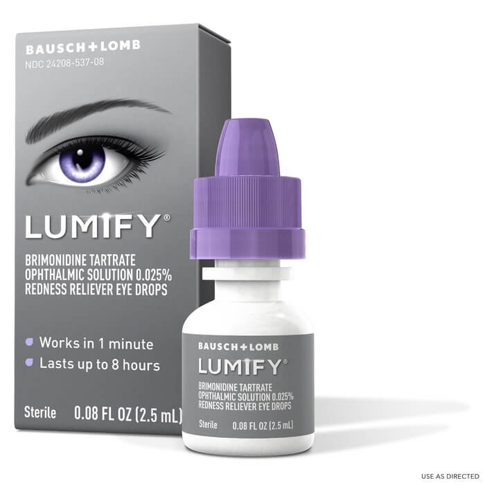 Lumify Redness Reliever Eye Drops 2.5 ML Bausch + Lomb 1 lumify north charleston