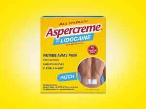 Aspercreme Lidocaine 4% Pain Relief Patch