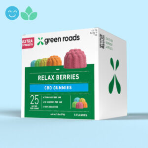 Green Roads Extra Strength Relax Bears, 30 Count
