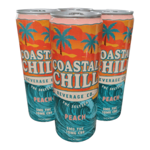 Coastal Chill Peach Seltzer